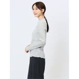 ラメプリーツメロー 長袖プルオーバー | TAKA-Q WOMEN | 詳細画像2 