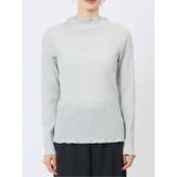 ラメプリーツメロー 長袖プルオーバー | TAKA-Q WOMEN | 詳細画像6 