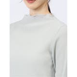 ラメプリーツメロー 長袖プルオーバー | TAKA-Q WOMEN | 詳細画像9 