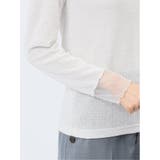 ラメシアー切替 長袖プルオーバー | TAKA-Q WOMEN | 詳細画像22 