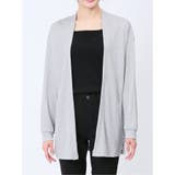 UVカット リブトッパーカーディガン | TAKA-Q WOMEN | 詳細画像15 