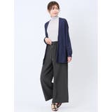 UVカット リブトッパーカーディガン | TAKA-Q WOMEN | 詳細画像30 