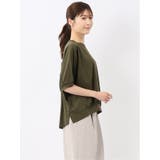 異素材切替 クルーネック ドルマンプルオーバー | TAKA-Q WOMEN | 詳細画像16