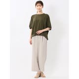 異素材切替 クルーネック ドルマンプルオーバー | TAKA-Q WOMEN | 詳細画像17