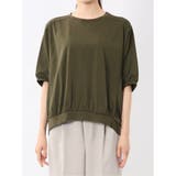 異素材切替 クルーネック ドルマンプルオーバー | TAKA-Q WOMEN | 詳細画像18