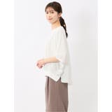 異素材切替 クルーネック ドルマンプルオーバー | TAKA-Q WOMEN | 詳細画像2