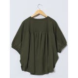 異素材切替 クルーネック ドルマンプルオーバー | TAKA-Q WOMEN | 詳細画像24