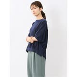 異素材切替 クルーネック ドルマンプルオーバー | TAKA-Q WOMEN | 詳細画像26