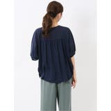 異素材切替 クルーネック ドルマンプルオーバー | TAKA-Q WOMEN | 詳細画像27