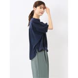 異素材切替 クルーネック ドルマンプルオーバー | TAKA-Q WOMEN | 詳細画像28
