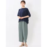 異素材切替 クルーネック ドルマンプルオーバー | TAKA-Q WOMEN | 詳細画像29