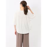 異素材切替 クルーネック ドルマンプルオーバー | TAKA-Q WOMEN | 詳細画像3
