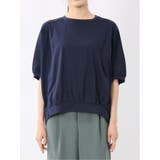 異素材切替 クルーネック ドルマンプルオーバー | TAKA-Q WOMEN | 詳細画像30