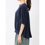 異素材切替 クルーネック ドルマンプルオーバー | TAKA-Q WOMEN | 詳細画像31