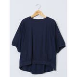 異素材切替 クルーネック ドルマンプルオーバー | TAKA-Q WOMEN | 詳細画像35