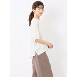 異素材切替 クルーネック ドルマンプルオーバー | TAKA-Q WOMEN | 詳細画像4