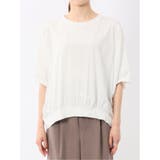 異素材切替 クルーネック ドルマンプルオーバー | TAKA-Q WOMEN | 詳細画像6