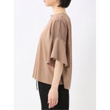 シアー切替 クルーネック 5分袖プルオーバー | TAKA-Q WOMEN | 詳細画像33