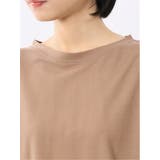 シアー切替 クルーネック 5分袖プルオーバー | TAKA-Q WOMEN | 詳細画像35
