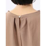 シアー切替 クルーネック 5分袖プルオーバー | TAKA-Q WOMEN | 詳細画像36