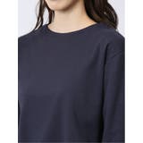 裾プリーツ クルーネック 長袖プルオーバー | TAKA-Q WOMEN | 詳細画像48 