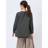 異素材切替 長袖プルオーバー | TAKA-Q WOMEN | 詳細画像15 