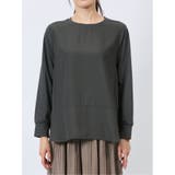 異素材切替 長袖プルオーバー | TAKA-Q WOMEN | 詳細画像18 