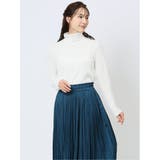 02アイボリー | シャギー ハイネックプルオーバー | TAKA-Q WOMEN