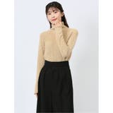 30茶 | シャギー ハイネックプルオーバー | TAKA-Q WOMEN