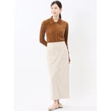 イノウェーブ/INNOWAVE シアーベロア 長袖シャツ | TAKA-Q WOMEN | 詳細画像14 