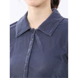 イノウェーブ/INNOWAVE シアーベロア 長袖シャツ | TAKA-Q WOMEN | 詳細画像27 