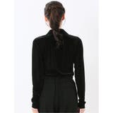 イノウェーブ/INNOWAVE シアーベロア 長袖シャツ | TAKA-Q WOMEN | 詳細画像3 