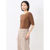 イノウェーブ/INNOWAVE マイクロチュール 半袖Tシャツ | TAKA-Q WOMEN | 詳細画像26
