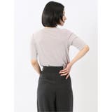 イノウェーブ/INNOWAVE マイクロチュール 半袖Tシャツ | TAKA-Q WOMEN | 詳細画像3
