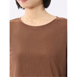イノウェーブ/INNOWAVE マイクロチュール 半袖Tシャツ | TAKA-Q WOMEN | 詳細画像33