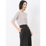 イノウェーブ/INNOWAVE マイクロチュール 半袖Tシャツ | TAKA-Q WOMEN | 詳細画像4