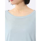 イノウェーブ/INNOWAVE マイクロチュール 半袖Tシャツ | TAKA-Q WOMEN | 詳細画像45