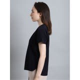 ストレッチカルゼ セットアップ Vネック半袖プルオーバー | TAKA-Q WOMEN | 詳細画像10