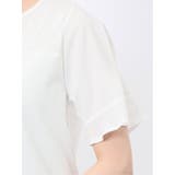 カットジョーゼット 切替 半袖プルオーバー | TAKA-Q WOMEN | 詳細画像10