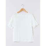 カットジョーゼット 切替 半袖プルオーバー | TAKA-Q WOMEN | 詳細画像12