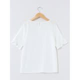 カットジョーゼット 切替 半袖プルオーバー | TAKA-Q WOMEN | 詳細画像13