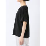 カットジョーゼット 切替 半袖プルオーバー | TAKA-Q WOMEN | 詳細画像20