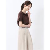 カットジョーゼット 切替 半袖プルオーバー | TAKA-Q WOMEN | 詳細画像28