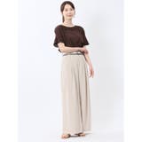 カットジョーゼット 切替 半袖プルオーバー | TAKA-Q WOMEN | 詳細画像29