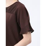 カットジョーゼット 切替 半袖プルオーバー | TAKA-Q WOMEN | 詳細画像34