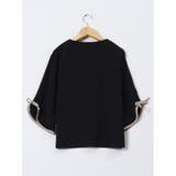 カットジョーゼット 配色 7分袖プルオーバー | TAKA-Q WOMEN | 詳細画像24