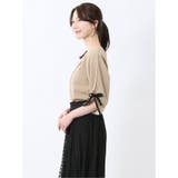 カットジョーゼット 配色 7分袖プルオーバー | TAKA-Q WOMEN | 詳細画像26