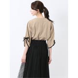 カットジョーゼット 配色 7分袖プルオーバー | TAKA-Q WOMEN | 詳細画像27