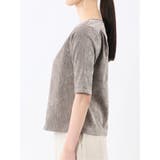 クラッシュベロア 半袖プルオーバー | TAKA-Q WOMEN | 詳細画像17 