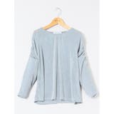 グロッシーツイル ギャザースリーブ プルオーバー | TAKA-Q WOMEN | 詳細画像25 